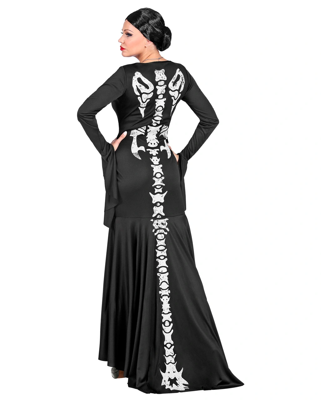 Alien Skelett Kleid Damenkostüm 2 Alien Skelett Kleid Damenkostüm - Image 2