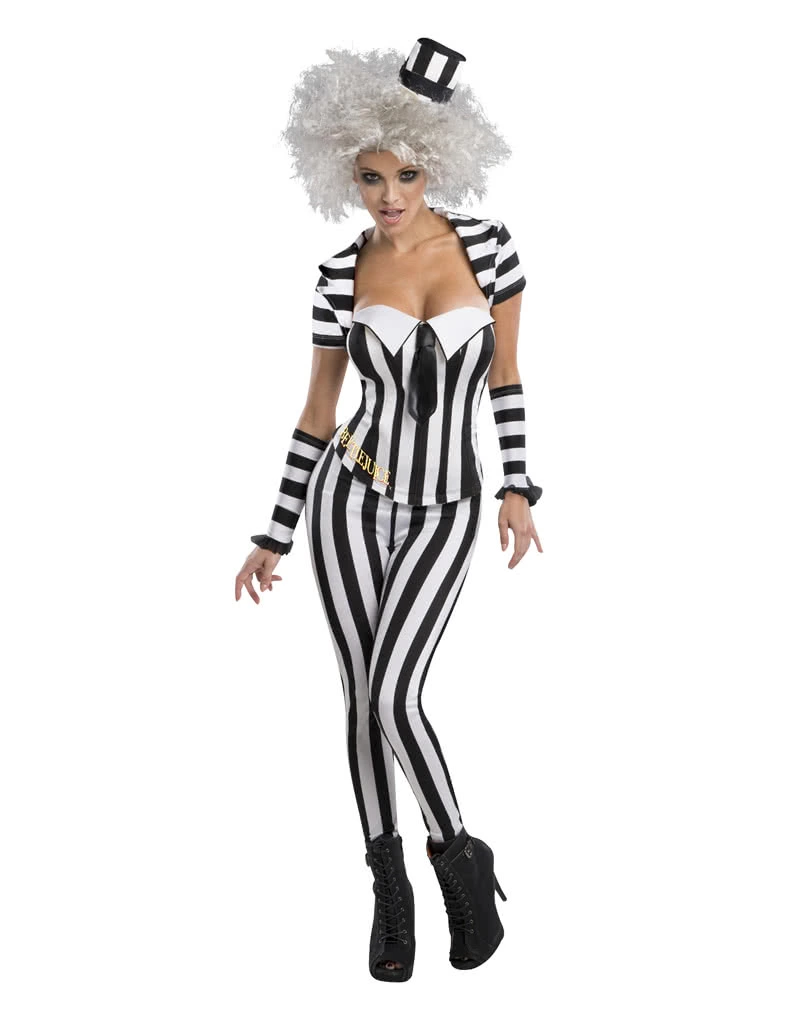 Beetlejuice Kostüm Für Frauen 1 Beetlejuice Kostüm Für Frauen