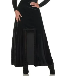 Schwarze Zauberin Kostüm -Halloween Kostüme Herren Verkäufe black magic sorceress kostuem schwarzer zauberin kapuzen kostuem halloween damen kostuem 38723 03