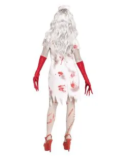 Unheimliches Horror Krankenschwester Kostüm -Halloween Kostüme Herren Verkäufe blutige horror krankenschwester kostuem set zombie krankenschwester sexy krankenschwester kostuem halloween kostuem halloween verkleidung 53971 1