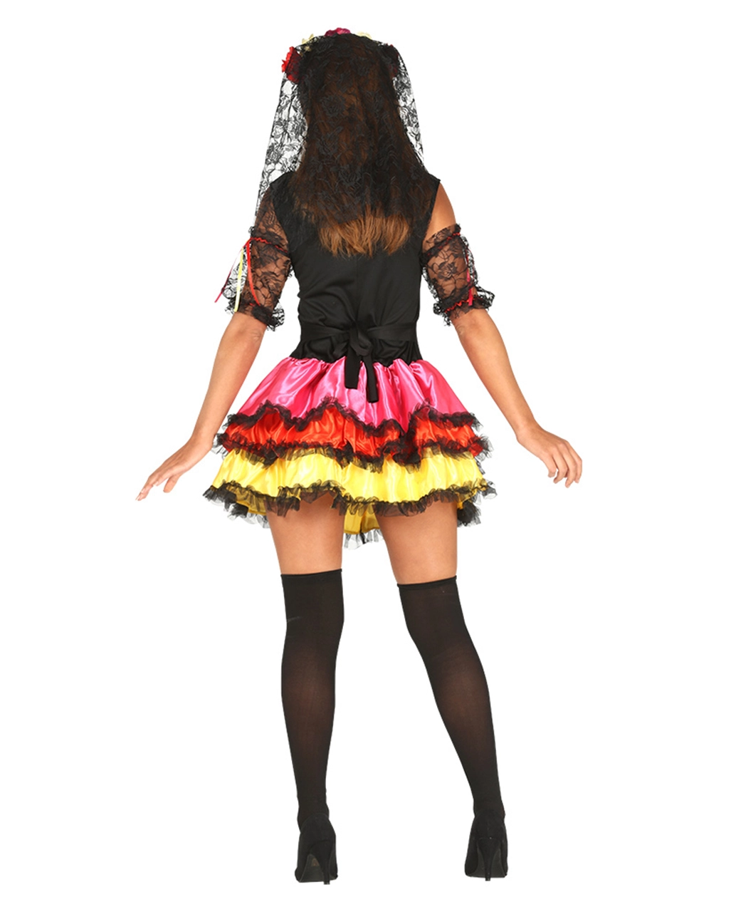 Dia De Los Muertos Damen Kostüm 2 Dia De Los Muertos Damen Kostüm - Image 2