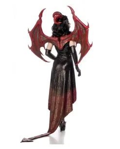 Drachen Lady Kostüm Mit Flügeln 7 Drachen Lady Kostüm Mit Flügeln -Halloween Kostüme Herren Verkäufe drachen lady kostuem mit fluegel dragon lady costume w wings 38620 04 3