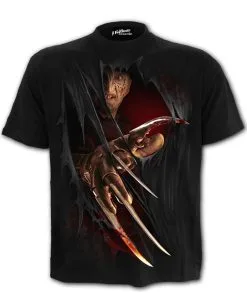 Freddy Kralle - Elm Street - T-Shirt Black