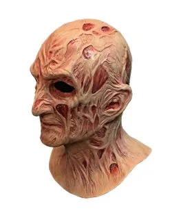 Freddy Krüger Maske Deluxe Nightmare 4 -Halloween Kostüme Herren Verkäufe freddy krueger maske deluxe the dream master a nightmare on elm street freddy krueger mask halloween maske 39357 03