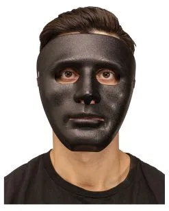 Schwarze Gesichtsmaske