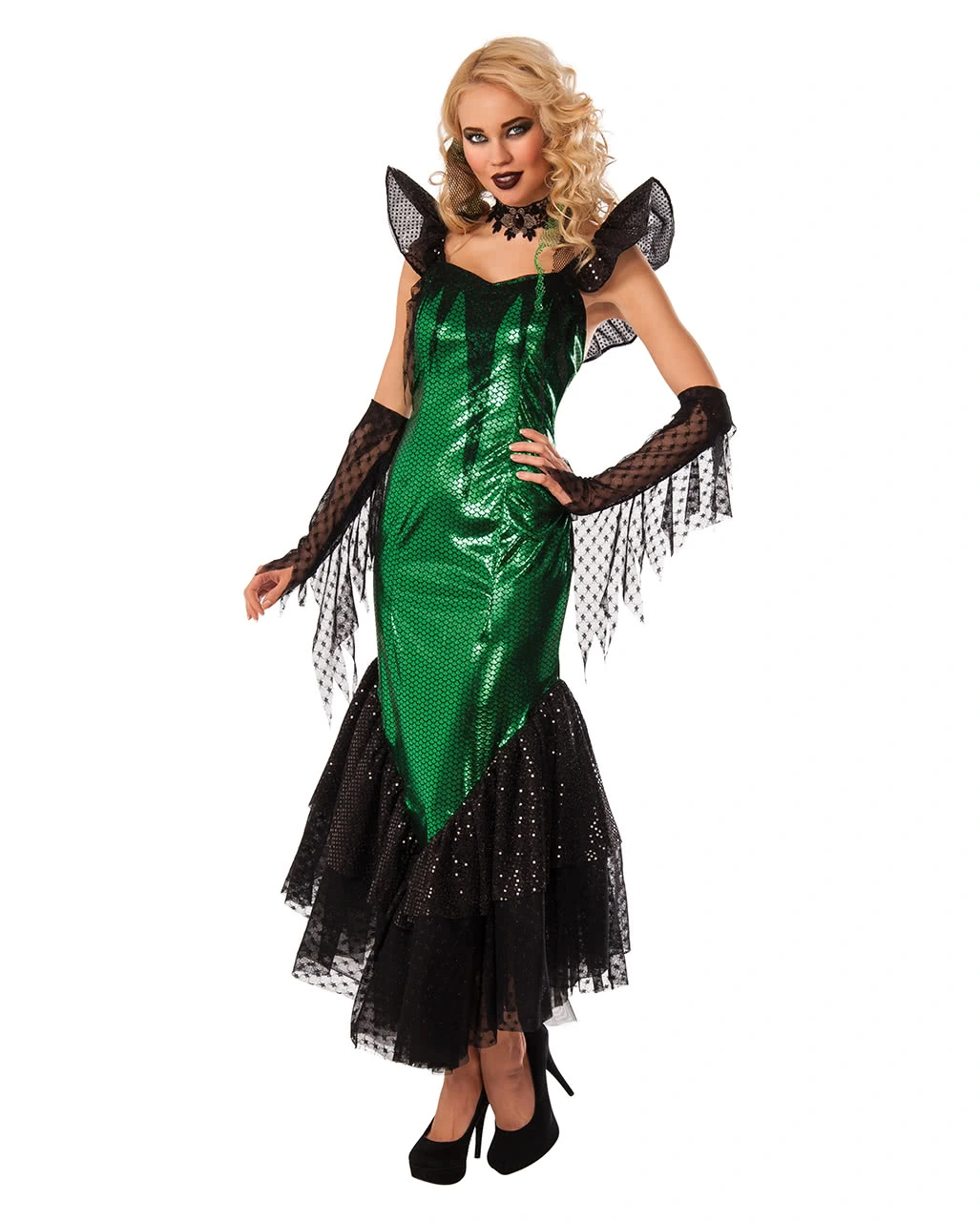 Gothic Kostüm Meerjungfrau 1 Gothic Kostüm Meerjungfrau