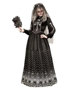 Tag Der Toten Skelettbraut Kostüm