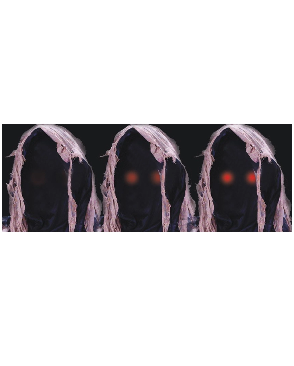 Leuchtendes Fetzen Ghoul Kostüm 2 Leuchtendes Fetzen Ghoul Kostüm - Image 2