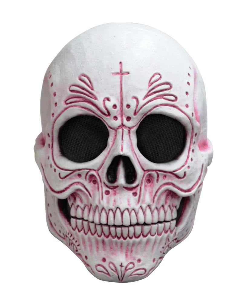 Mexikanische Sugar Skull Maske 1 Mexikanische Sugar Skull Maske