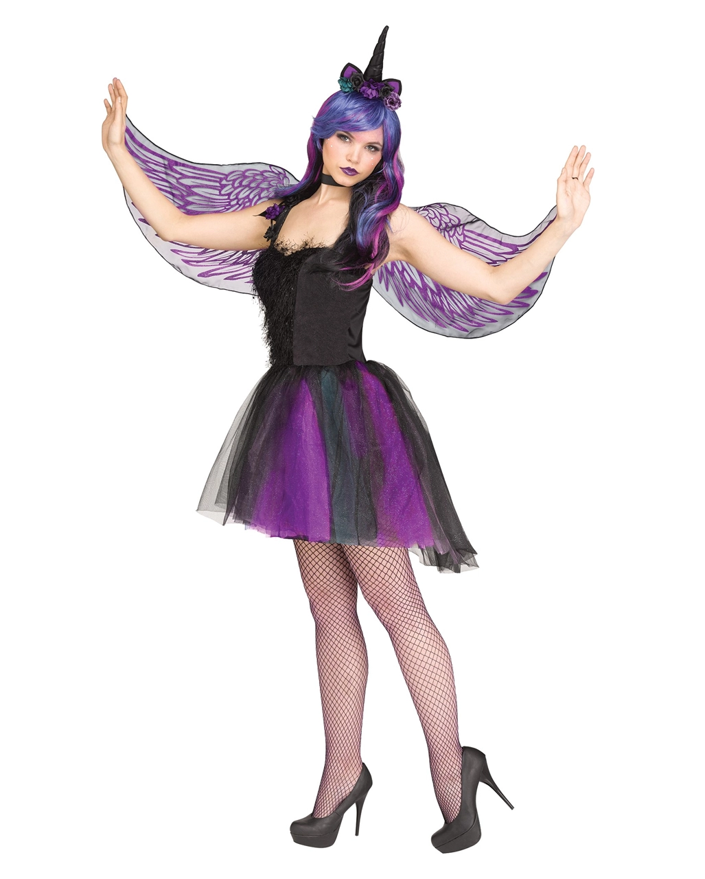 Dunkles Unicorn Kostüm 1 Dunkles Unicorn Kostüm