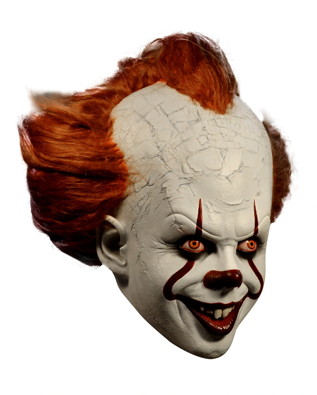 Pennywise IT Deluxe Maske Mit Haaren 2 Pennywise IT Deluxe Maske Mit Haaren - Image 2