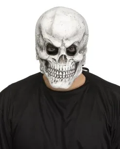 Realistische Totenkopf Vollkopf Latex Maske