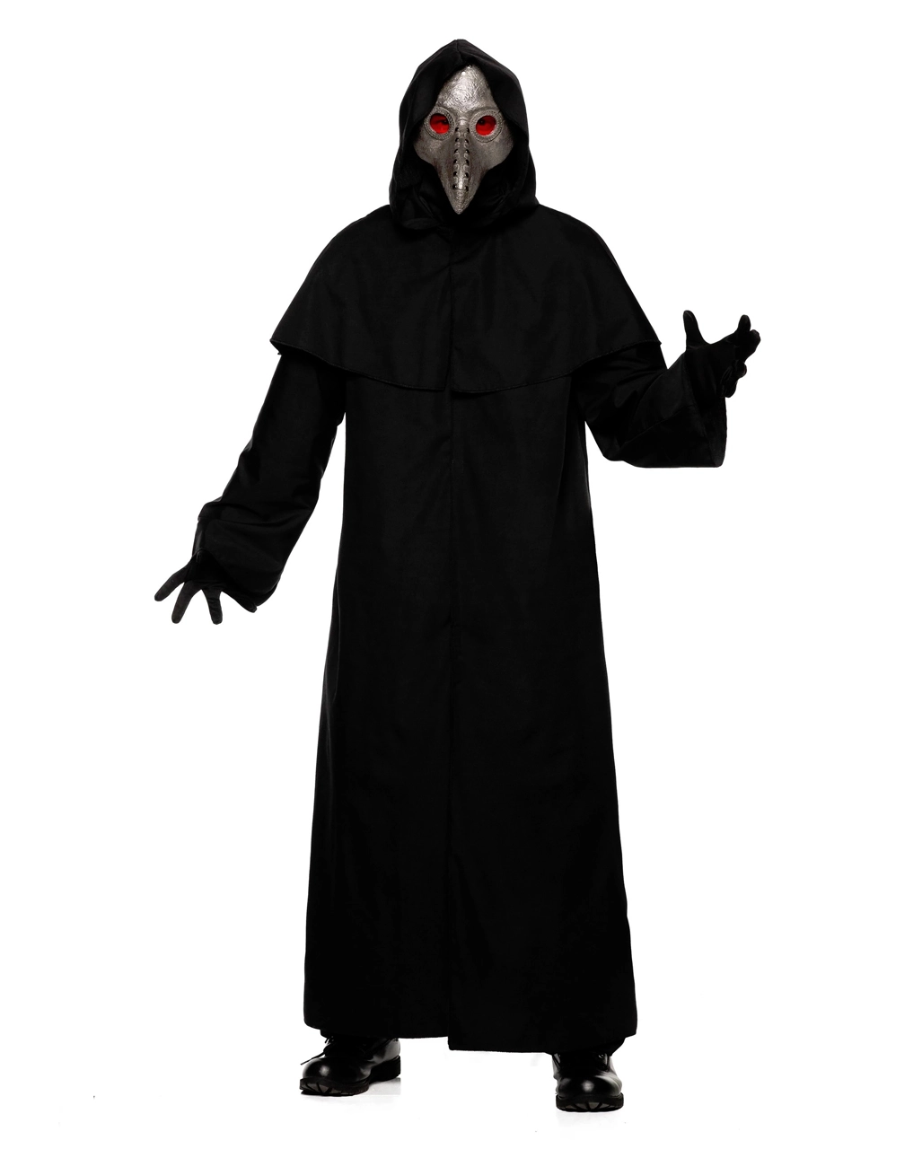Horror Robe Für Erwachsene Schwarz 1 Horror Robe Für Erwachsene Schwarz