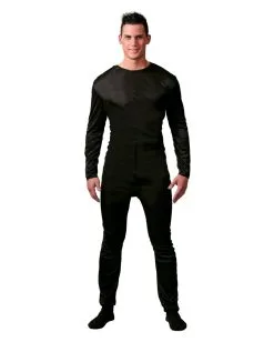 Schwarzer Ganzkörperanzug