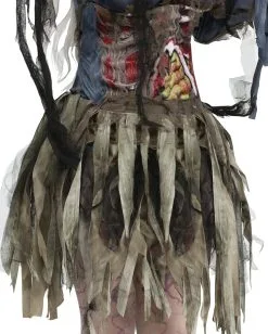 Sexy 3D-Zombiekostüm Für Frauen -Halloween Kostüme Herren Verkäufe sexy 3d zombiekostuem fuer frauen halloween untote verkleidung moorleiche kostuem 21989 03