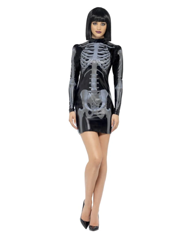 Skelett Kostüm Für Damen 1 Skelett Kostüm Für Damen