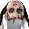 Silent Nun Halloween Maske