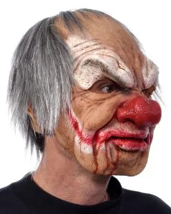 Smiley Killerclown Maske -Halloween Kostüme Herren Verkäufe smily horrorclown maske killerclown maske halloween maske horror maske 21272 03