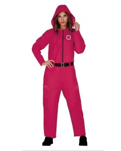 Squid Game Kostüm Wärterin