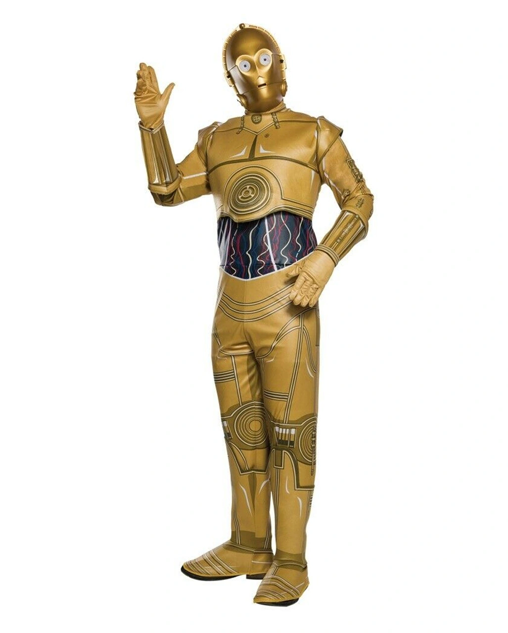 Star Wars Classic C-3PO Erwachsenen Kostüm Onesize 1 Star Wars Classic C-3PO Erwachsenen Kostüm Onesize