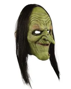 Hexe Halloween Latex Halbmaske -Halloween Kostüme Herren Verkäufe sumpfhexe halloween halbmaske aus latex halloween und horrormasken witches halloween mask 52969