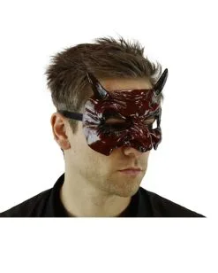 Teuflische Dämonen Maske Mit Hörner 5 Teuflische Dämonen Maske Mit Hörner -Halloween Kostüme Herren Verkäufe teuflische goblin maske mit hoerner devilish goblin mask with horns halloween masken kaufen 50469 03