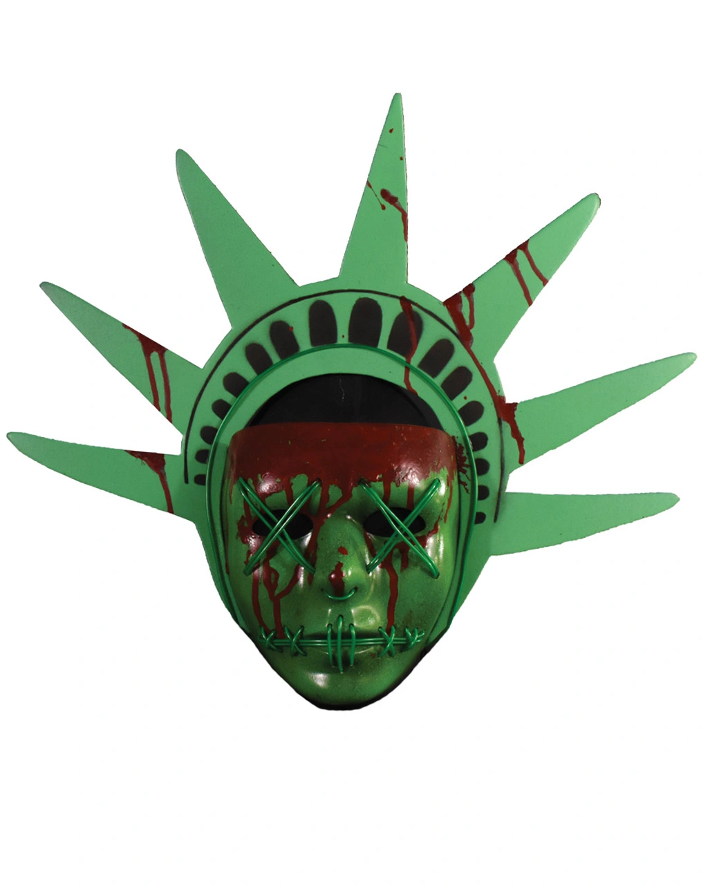 Lady Liberty Maske Mit Lichteffekt - The Purge Election Year 1 Lady Liberty Maske Mit Lichteffekt - The Purge Election Year