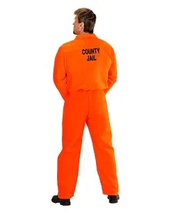US-Sträfling Kostüm Mit Handschellen -Halloween Kostüme Herren Verkäufe us haeftling kostum us strafgefangener kostuem us county jail inmate costume jeffrey dahmer kostuem 54016 02