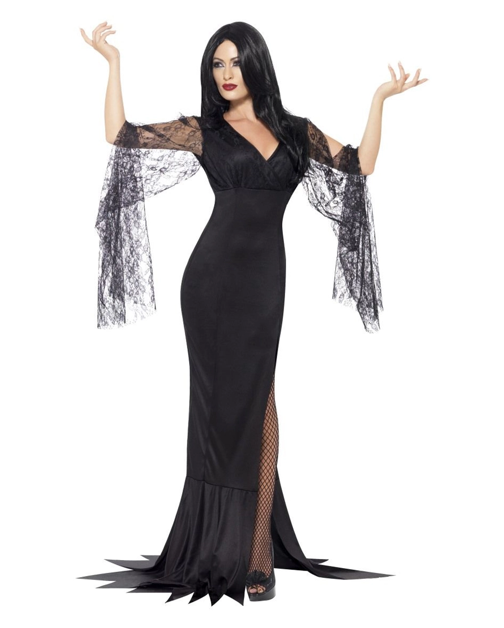 Elegantes Morticia Kleid 1 Elegantes Morticia Kleid