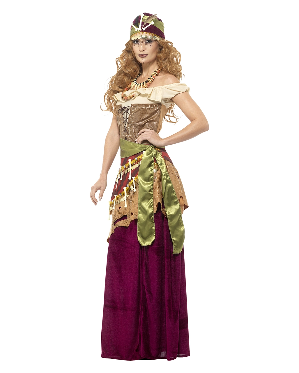Afrikanische Voodoo Priesterin Kostüm 2 Afrikanische Voodoo Priesterin Kostüm - Image 2