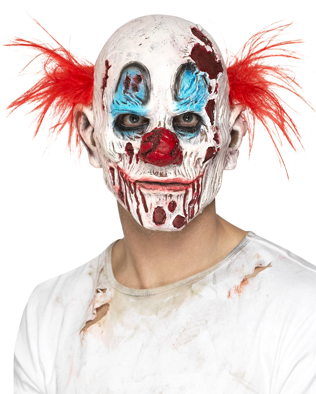 Zombie Clown Maske Aus Schaumlatex 1 Zombie Clown Maske Aus Schaumlatex