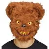 Flauschige Zombie Bär Maske