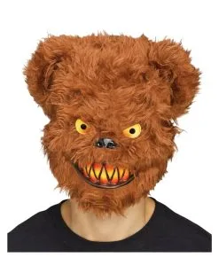 Flauschige Zombie Bär Maske